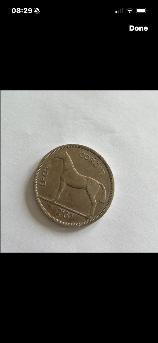 1955 Leath Choroin/ Half Crown - Image 1