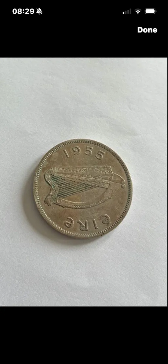 1955 Leath Choroin/ Half Crown - Image 2