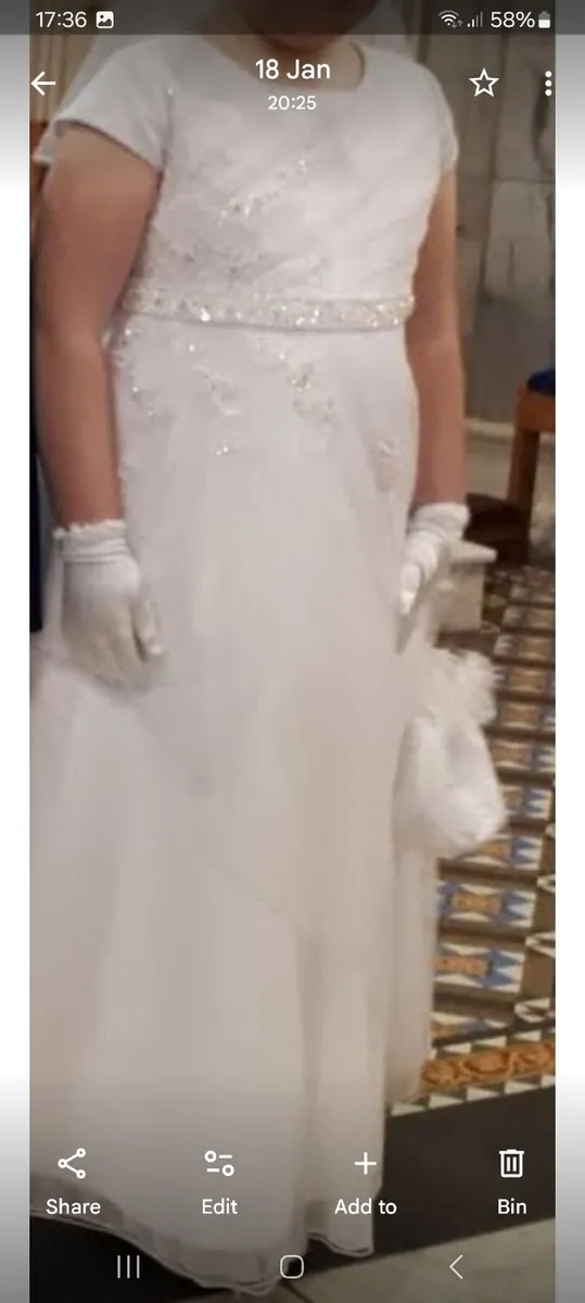 white communion dress - Image 3