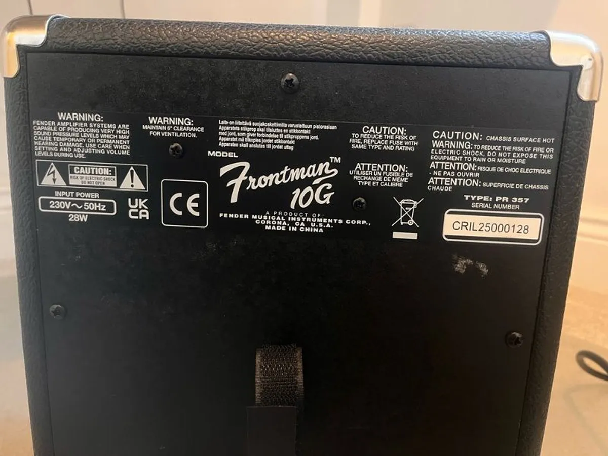 Fender Frontman 10g amp - Image 3