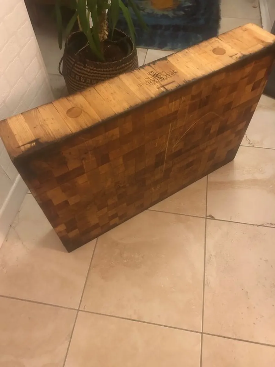 Massive Rustic Maple Butchers Block ( 900x600x150 ) - Perfect kitchen Island Centrepiece - Image 3