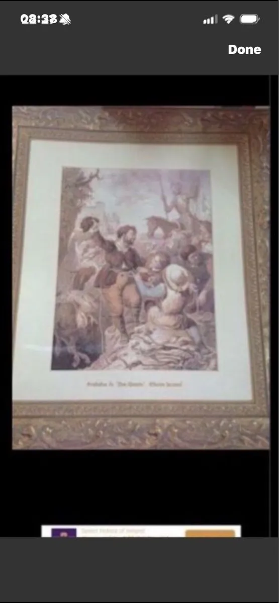 6 Don Quixote Engravings - Image 1