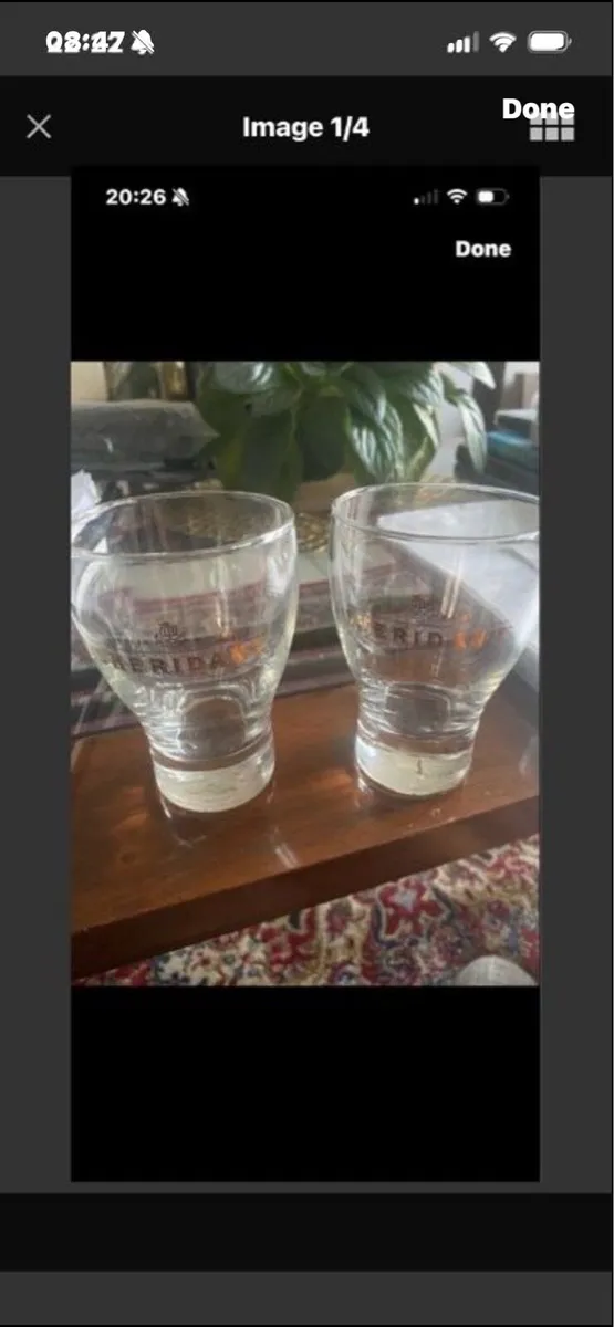 Sheridan Liquor Glasses - Image 1