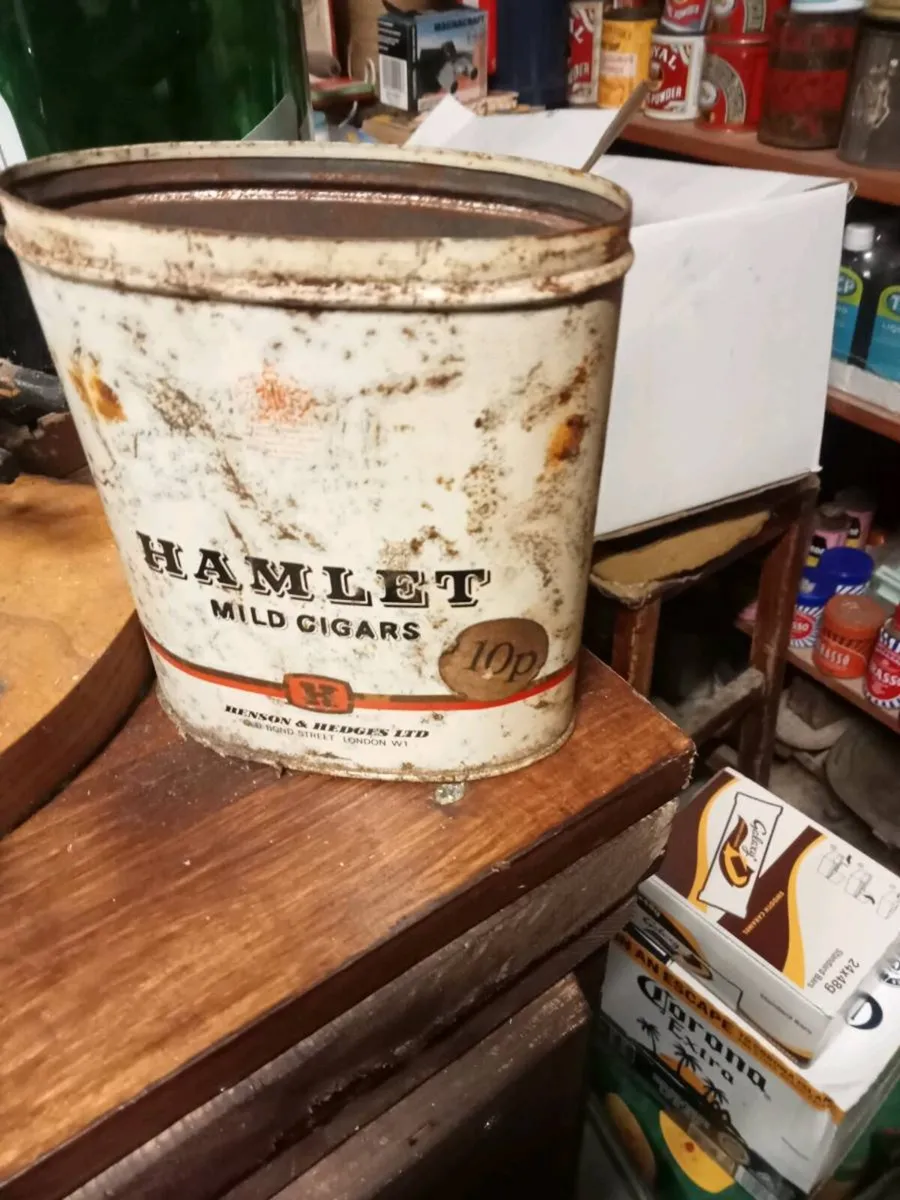 Selection of old biscuit and sweet tins - Image 3