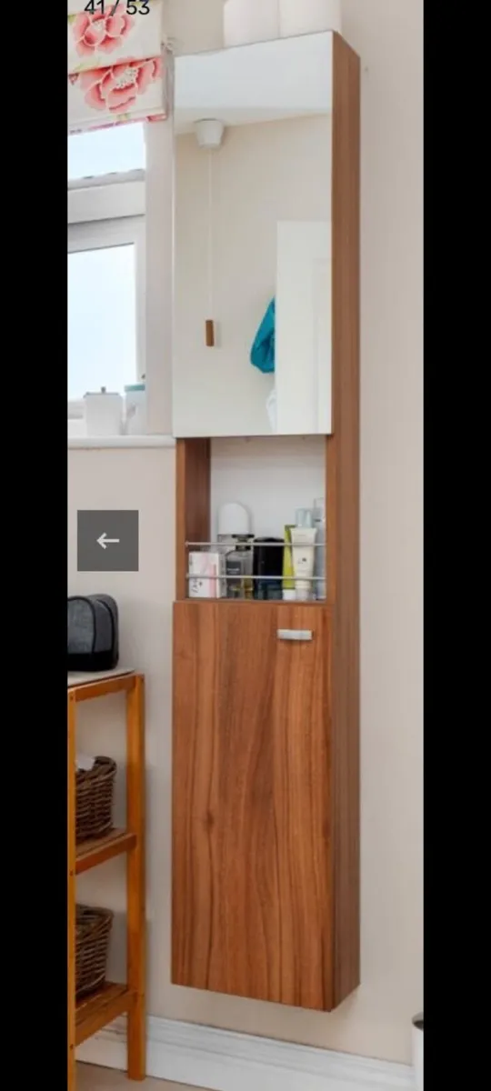 Bathroom wall mounted Sonas Column Cabinet - Image 1