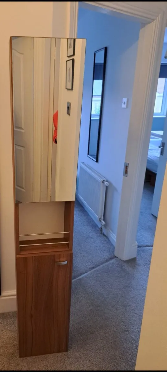 Bathroom wall mounted Sonas Column Cabinet - Image 3