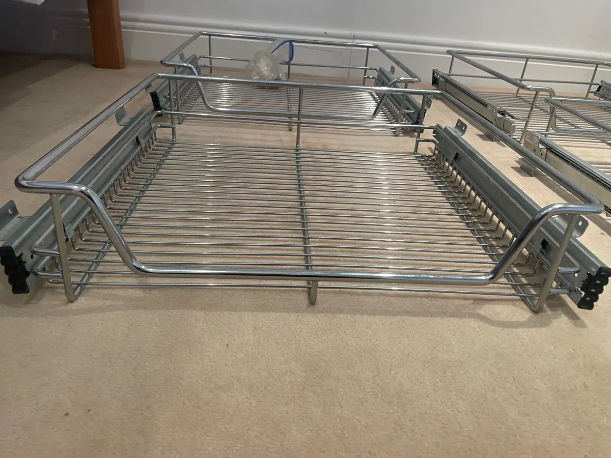 Pull Out Wire Storage shelves for kitchen storage - Image 2