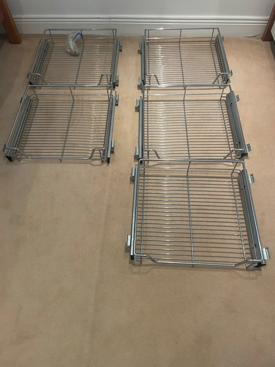 Pull Out Wire Storage shelves for kitchen storage - Image 1