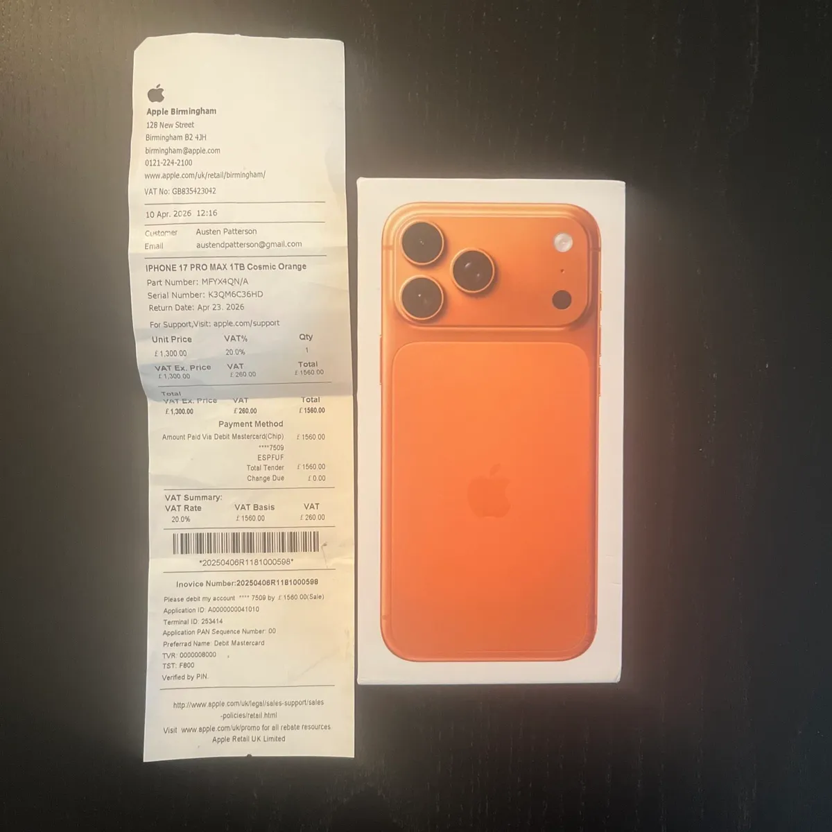 Iphone 17 Pro Max - Image 1
