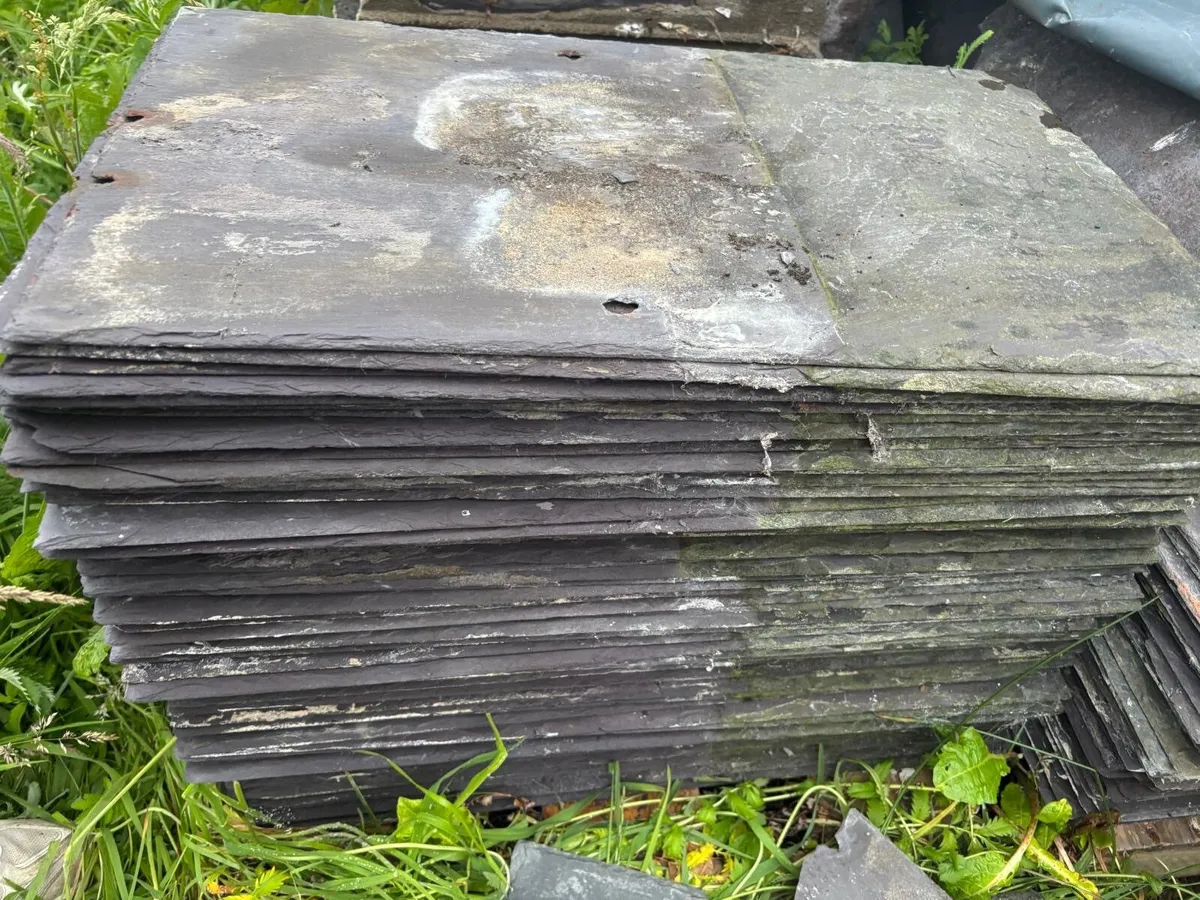 Reclaimed Bangor slates - Image 1