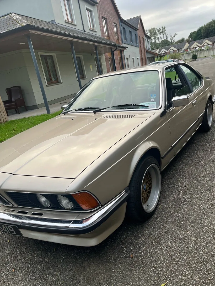 Vintage 1985 BMW 635 CSI E24 - Image 3