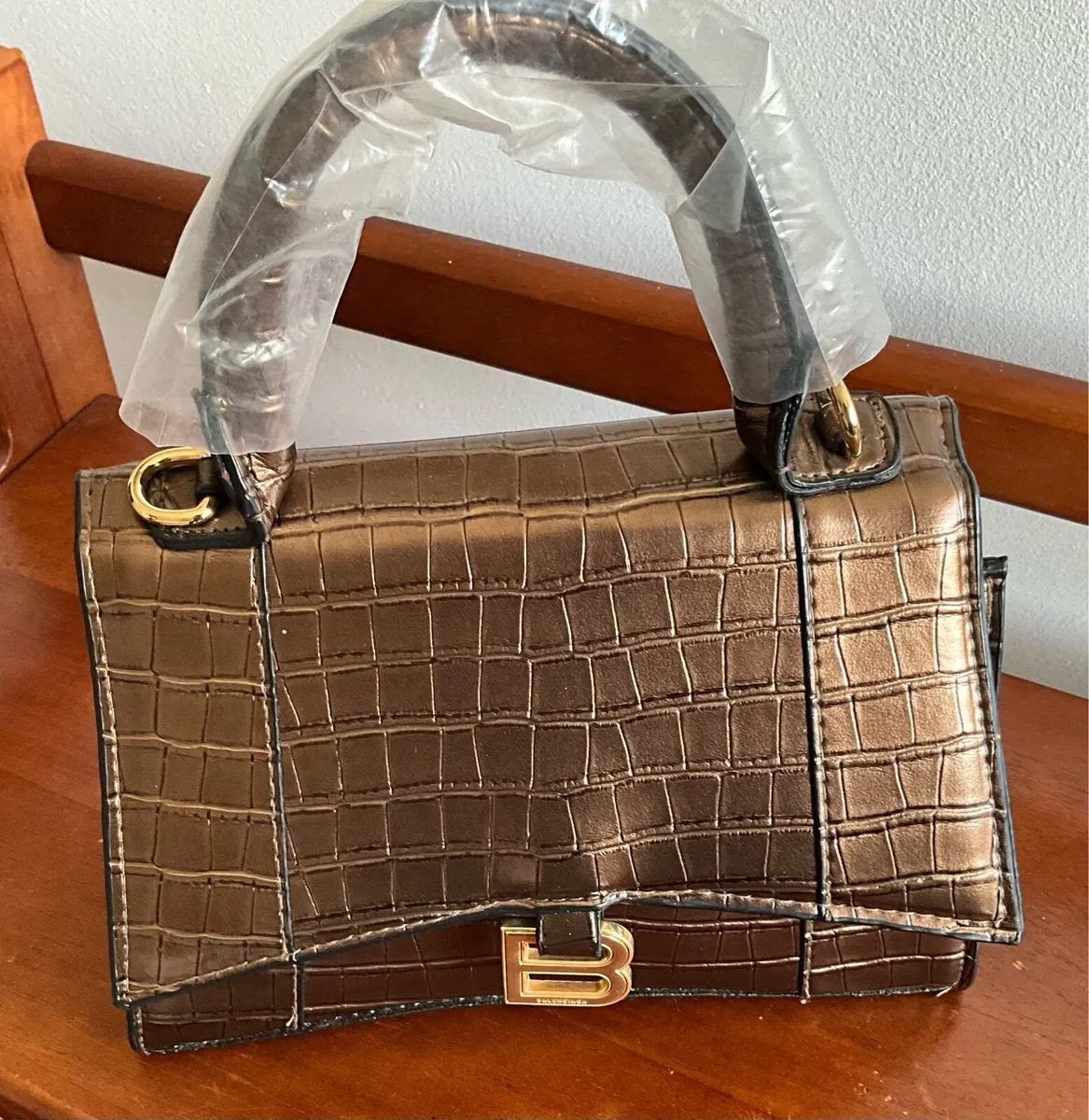 BALENCIAGA Handbag with Handle & Shoulder Strap - Image 1