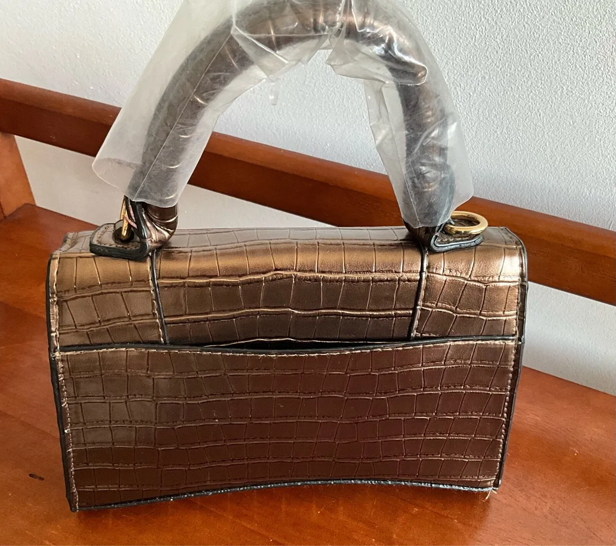 BALENCIAGA Handbag with Handle & Shoulder Strap - Image 4
