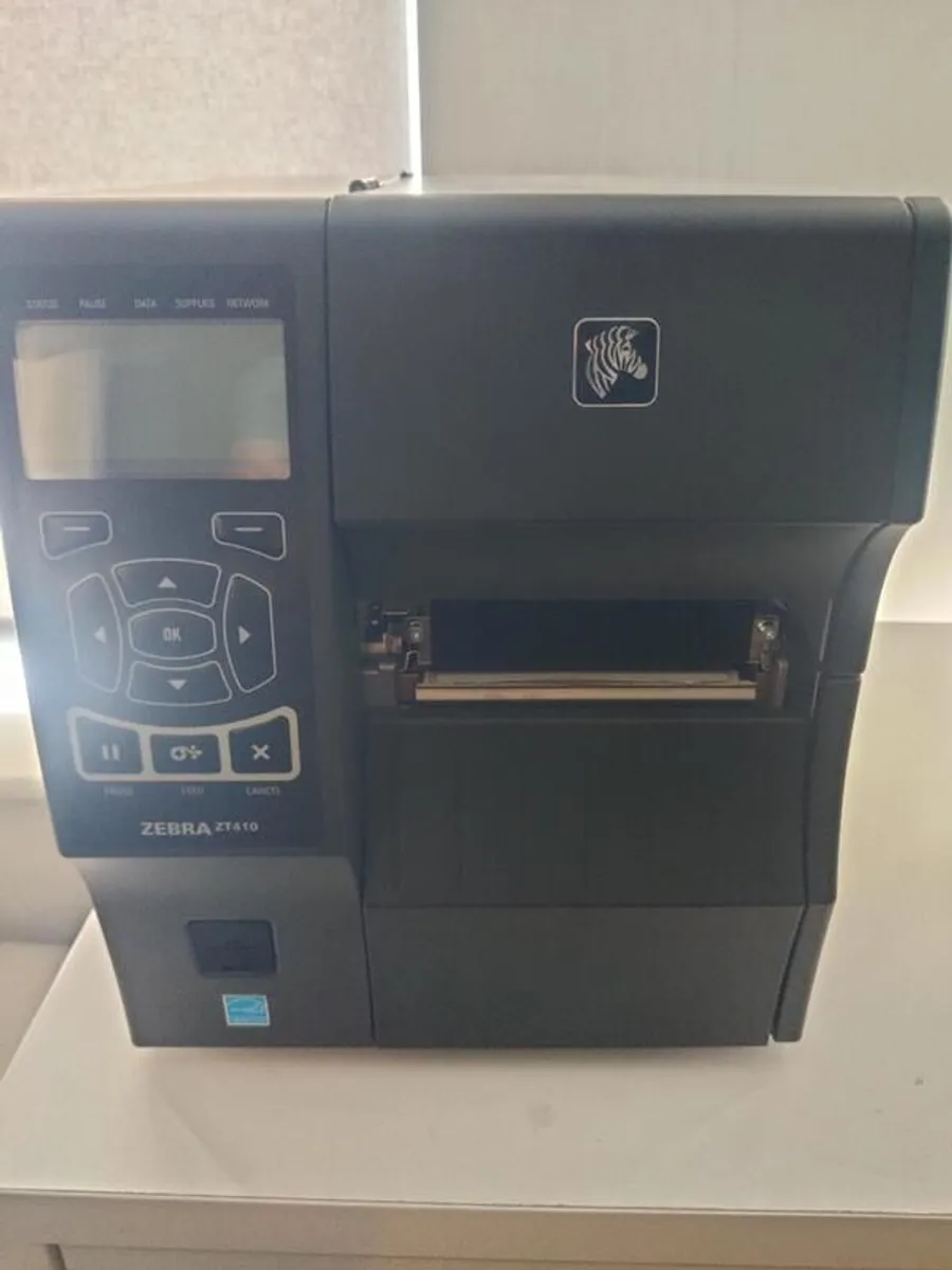 Zebra ZT410 Industrial Thermal Label Printer - 203 DPI - Great Condition - Image 1