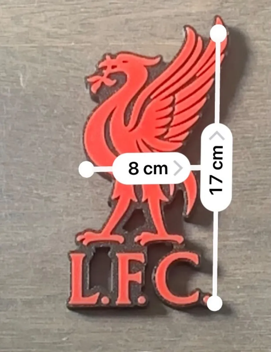 🔴 Liverpool FC 3D Printed Decoration – L.F.C. ⚽ - Image 2