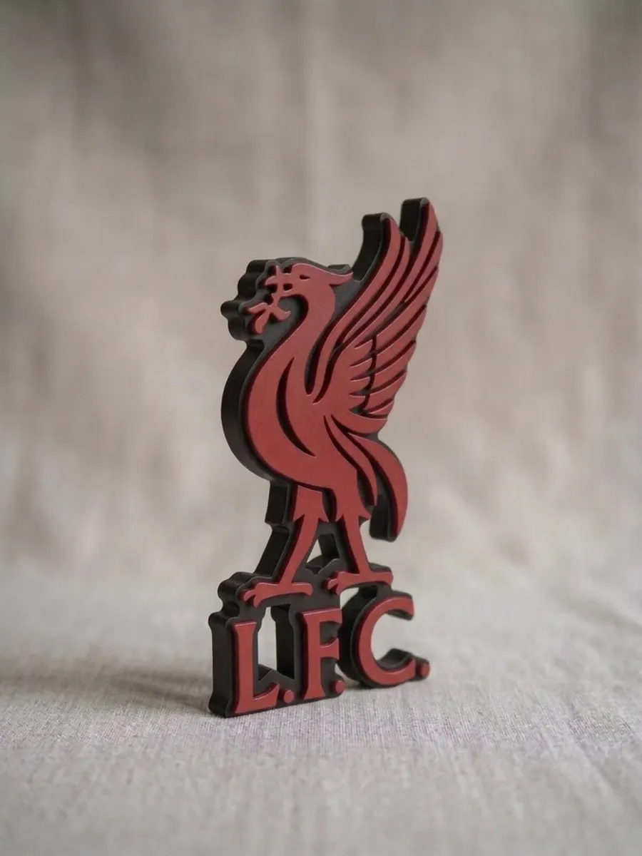 🔴 Liverpool FC 3D Printed Decoration – L.F.C. ⚽ - Image 1