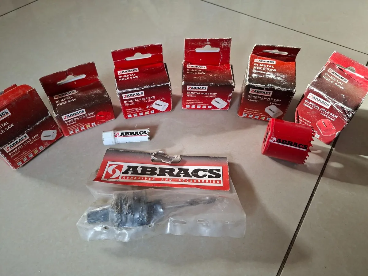 Abracs Hole saw bits - Image 1