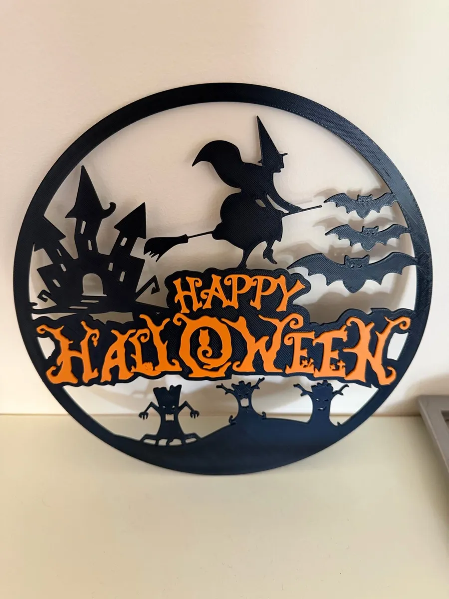 3D Printed Halloween Wall Decoration – HolyPrint3D - Image 1