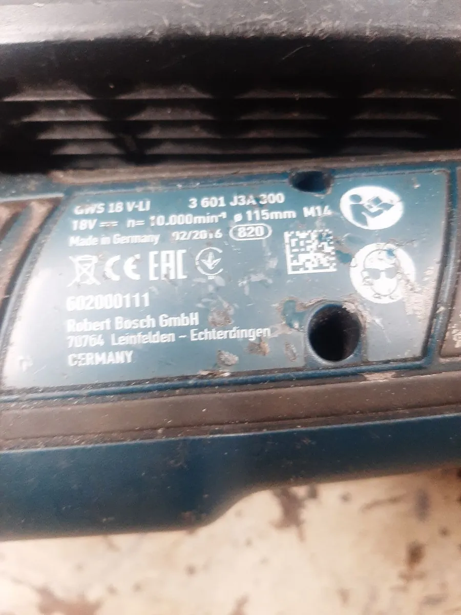 Bosch grinder bare unit - Image 3