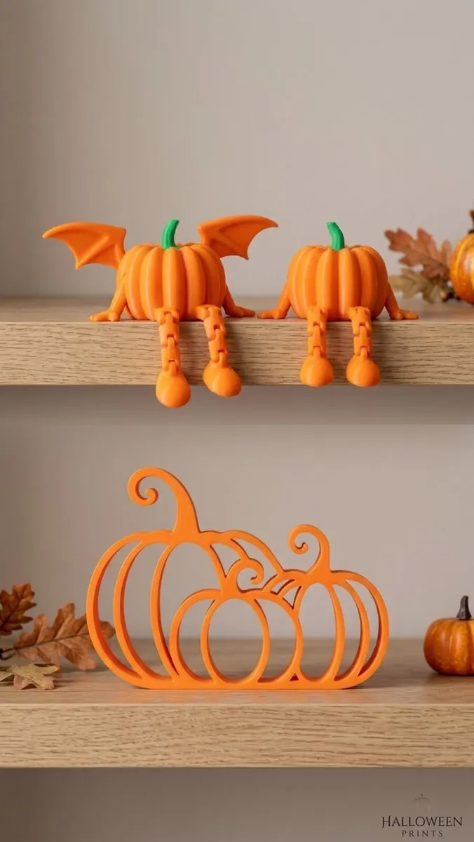 3D printed Halloween pumpkin Decorations - Image 1