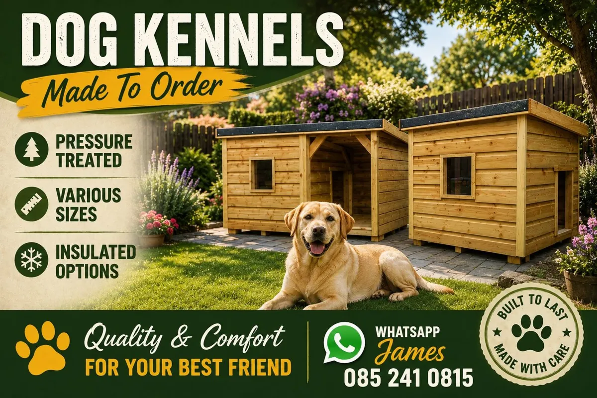 Dog Kennels Made To Order - Image 1