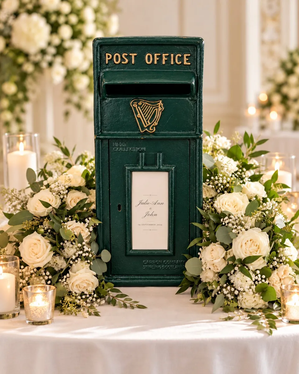 Wedding Post Box/ Postbox Hire- Lockable card box - Image 3