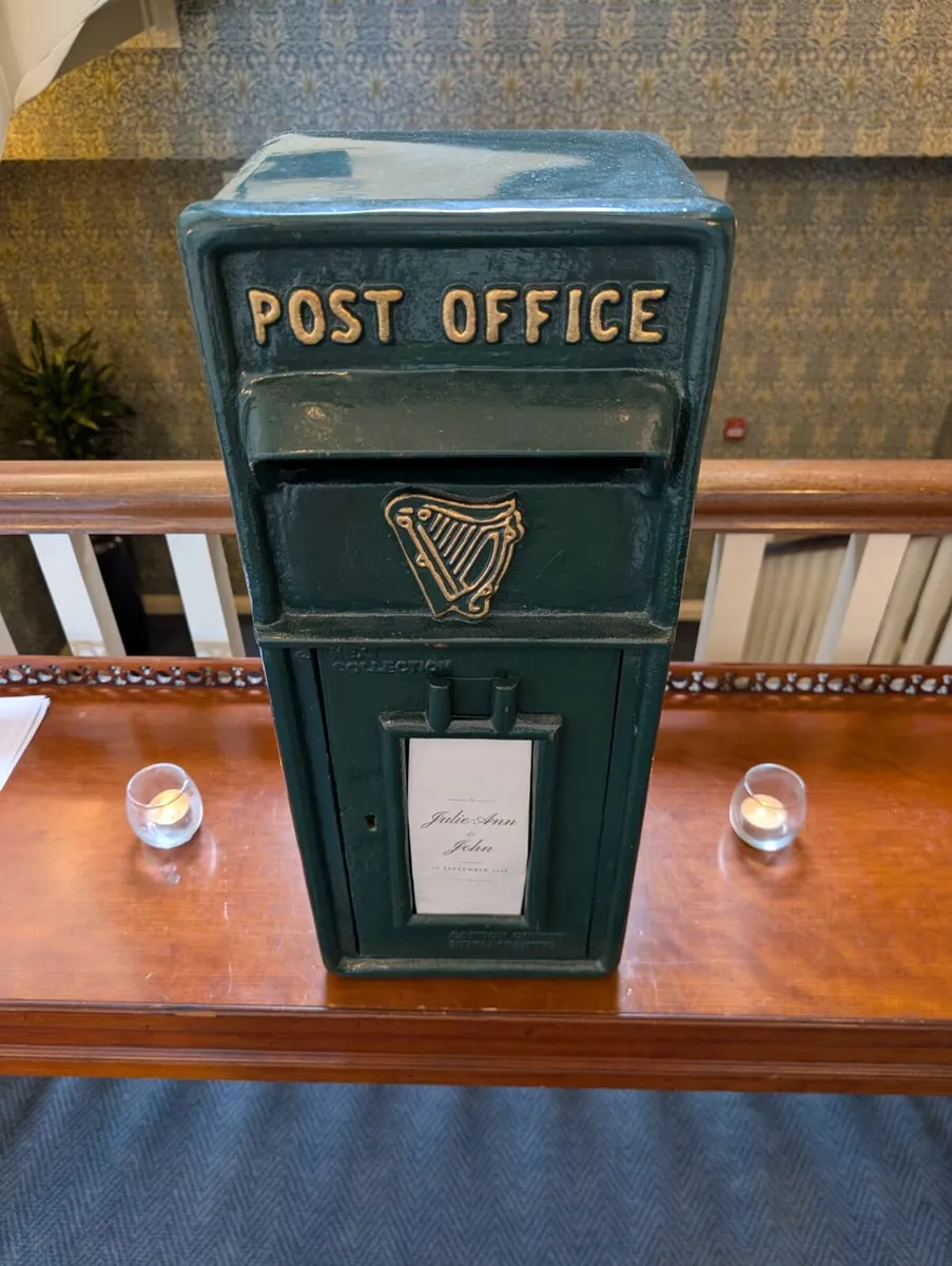 Wedding Post Box/ Postbox Hire- Lockable card box - Image 4