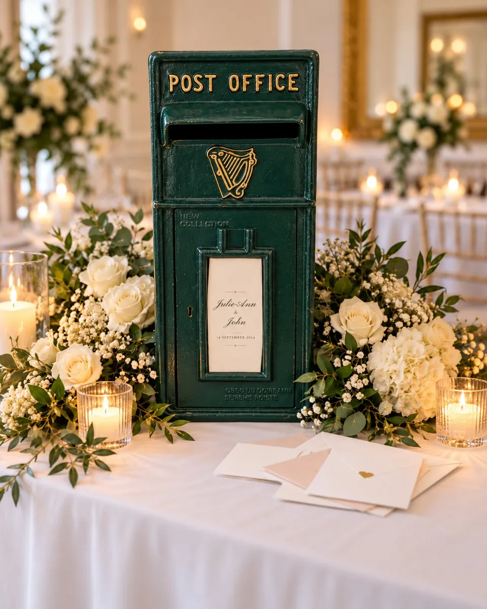 Wedding Post Box/ Postbox Hire- Lockable card box - Image 2