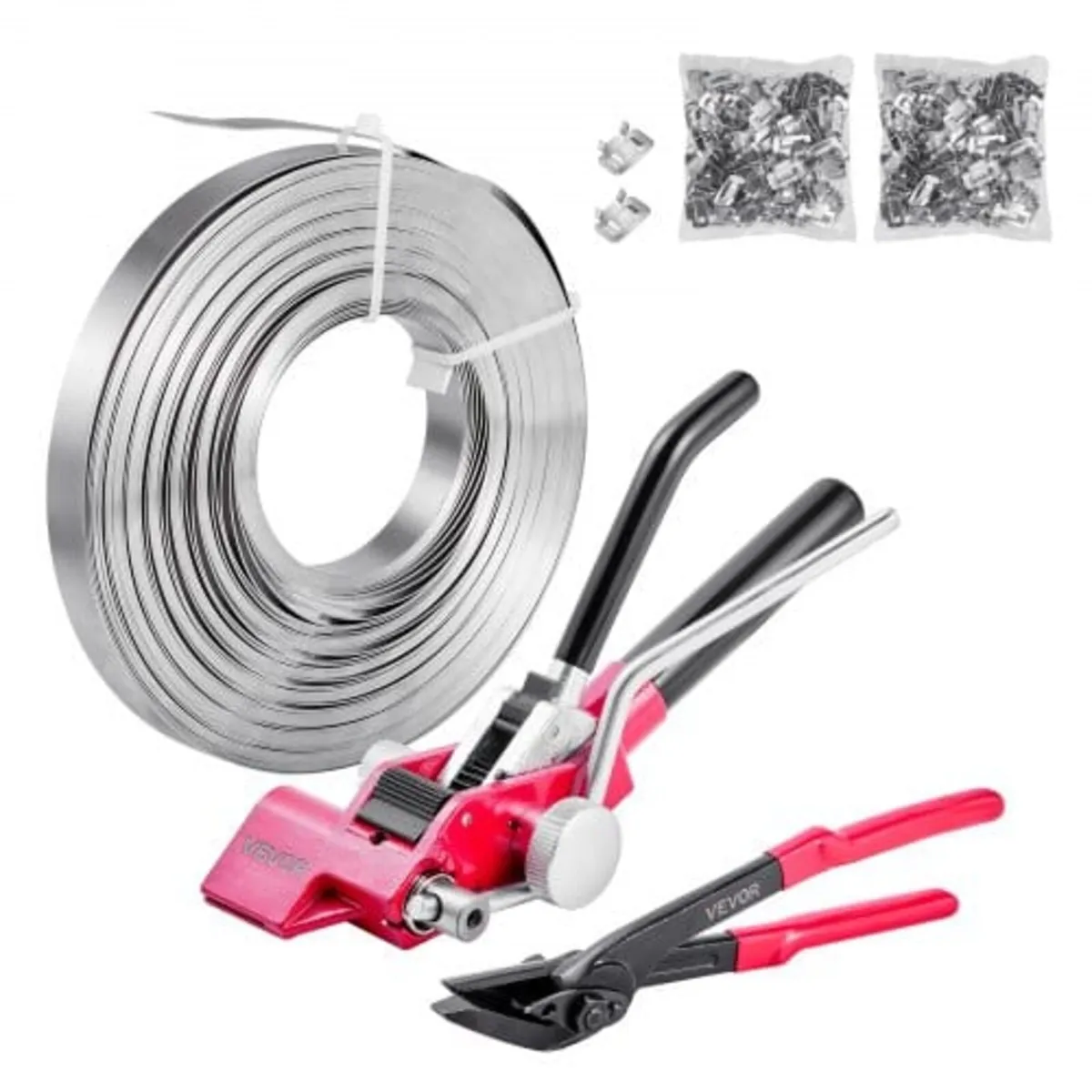 Steel Banding Strapping Kit, Heavy Duty Banding Se - Image 1