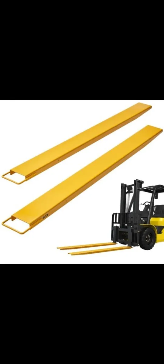 Pallet Fork Extensions, 1820 mm Length 115 mm Widt - Image 1