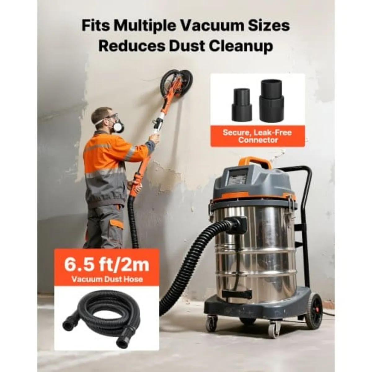 Drywall Sander, 850W Electric Drywall Sander, Popc - Image 3