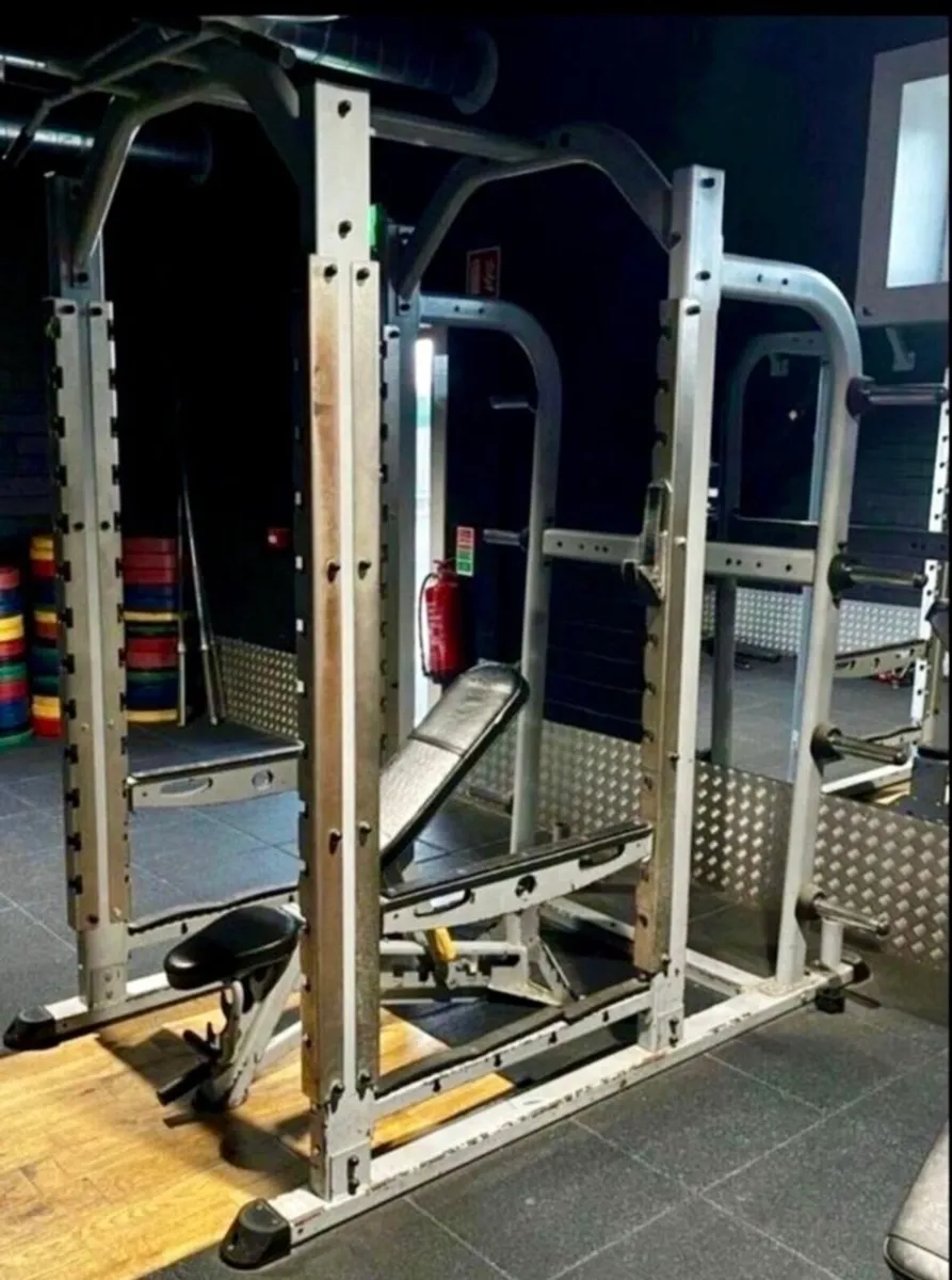 Indigo Fitness Olympic power rack walk in cage. - Image 4