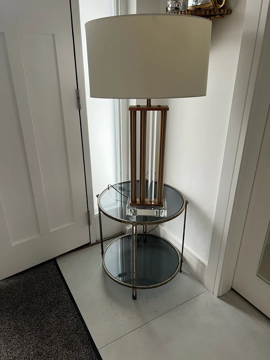 Mindy Brownes table and lamp