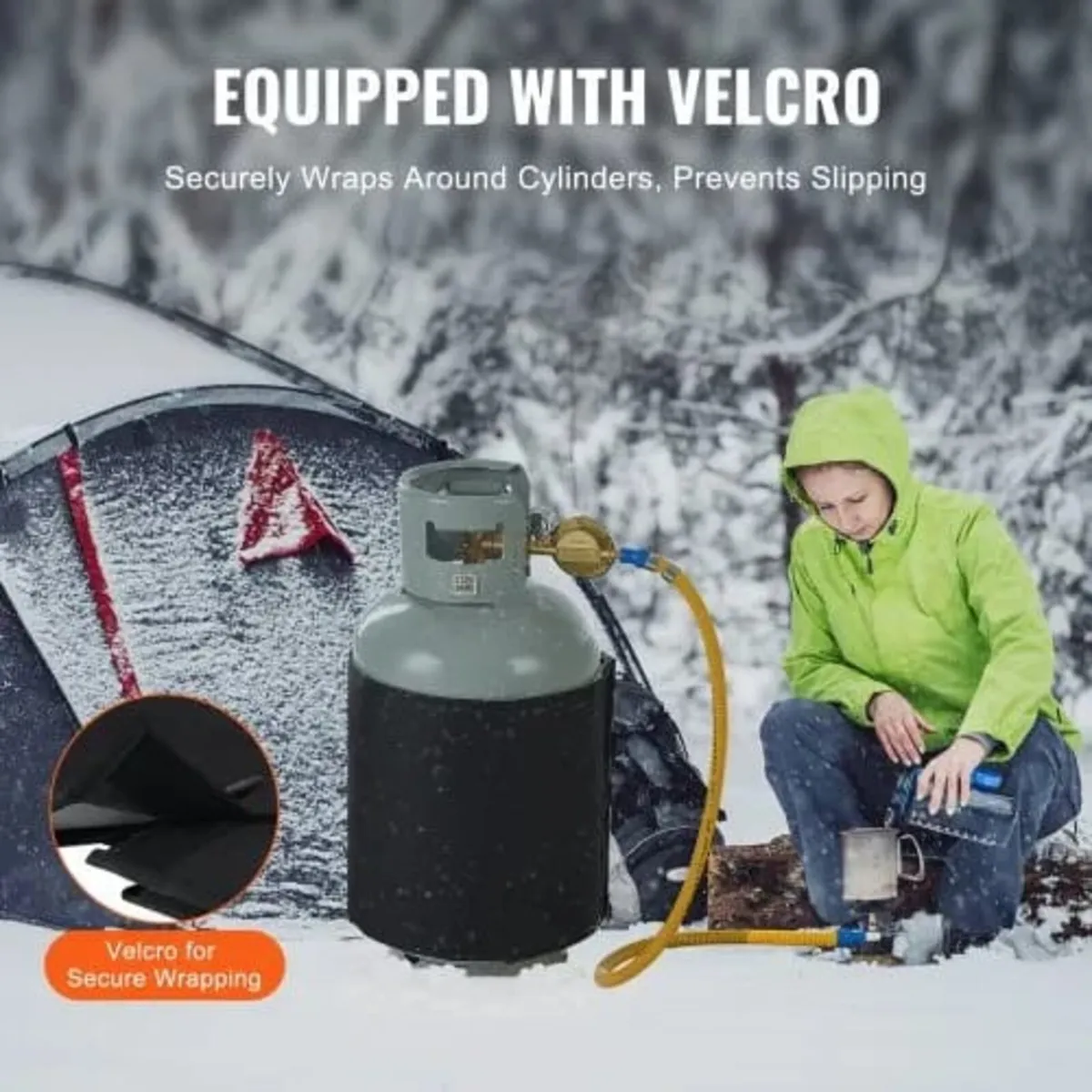 Insulated Band Style Gas Cylinder Warmer for 18.1 - Image 2