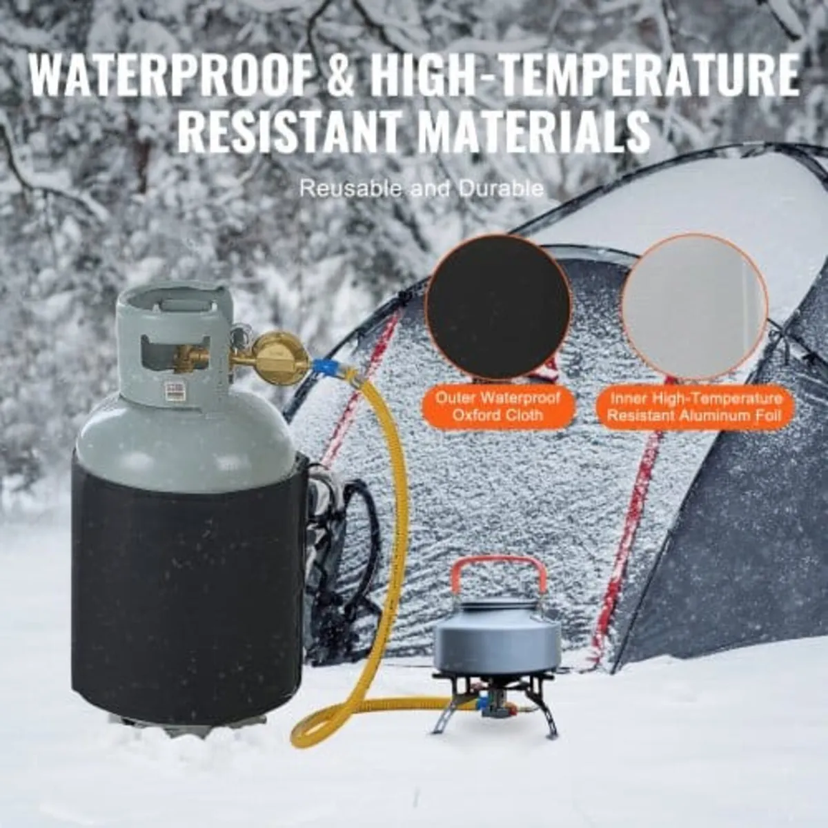 Insulated Band Style Gas Cylinder Warmer for 18.1 - Image 3