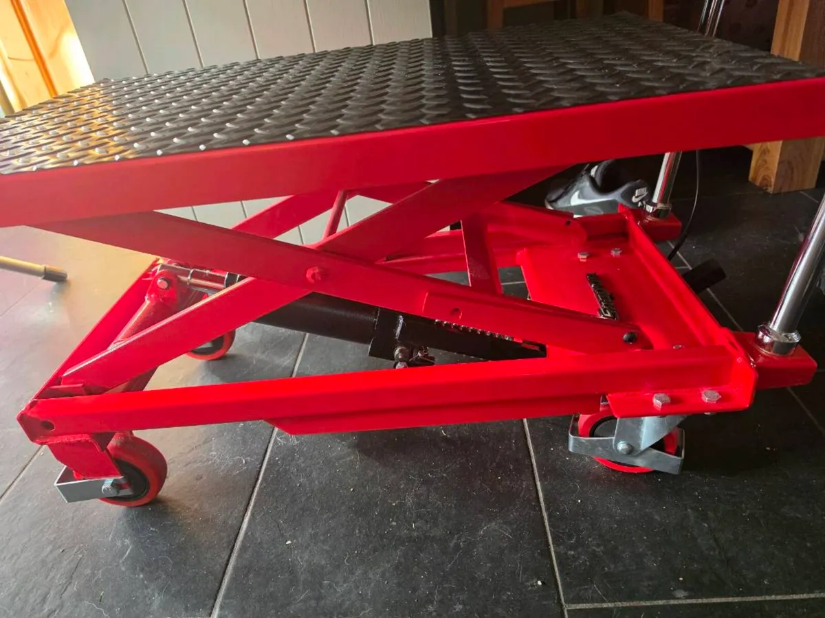 Snap-on Hydraulic Lifting Table Trolley - 250kg - Image 4