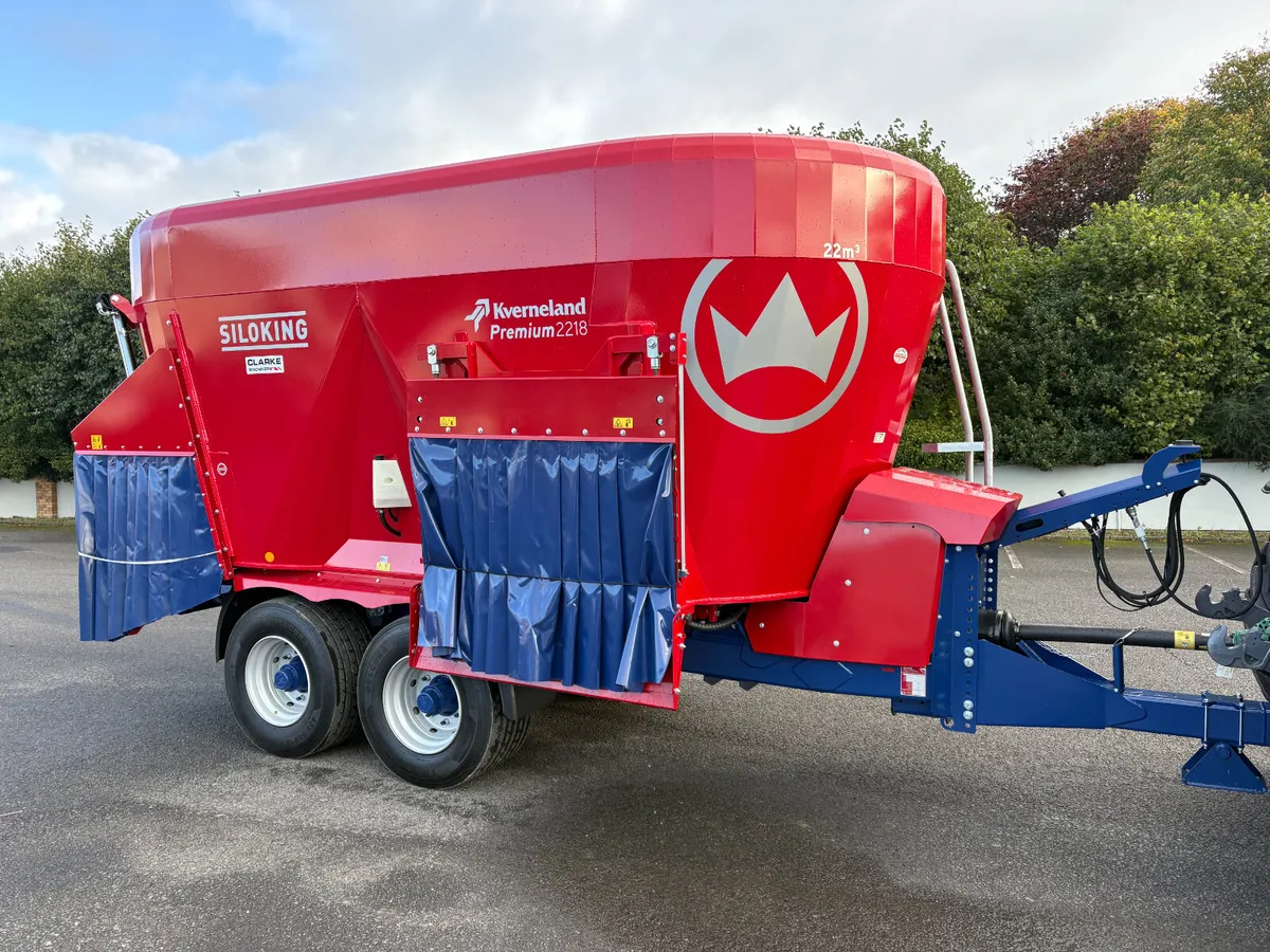 🚜 NEW SILOKING 2218/22 TWIN AUGER FEEDER - Image 1