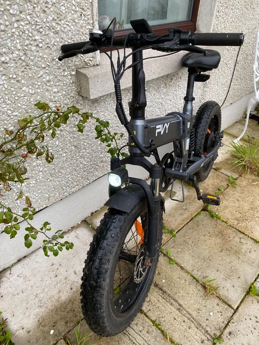 FAT TYRE EBIKE, Free Delivery Leinster. - Image 4