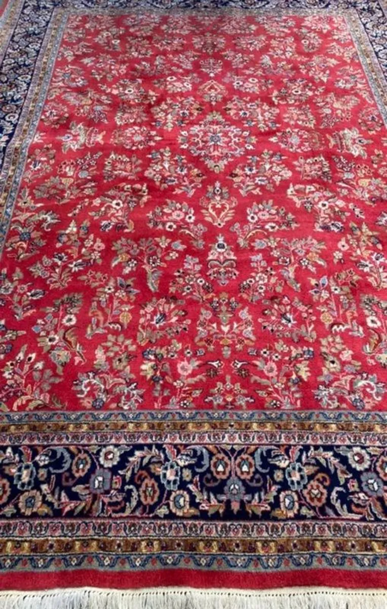 Hand Knotted Sarough Rug - Image 3