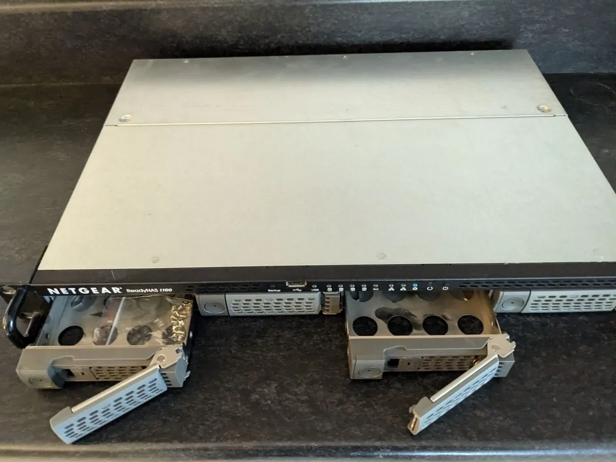 Netgear Ready NAS 1100 Rack Mount Network Storage - Image 1