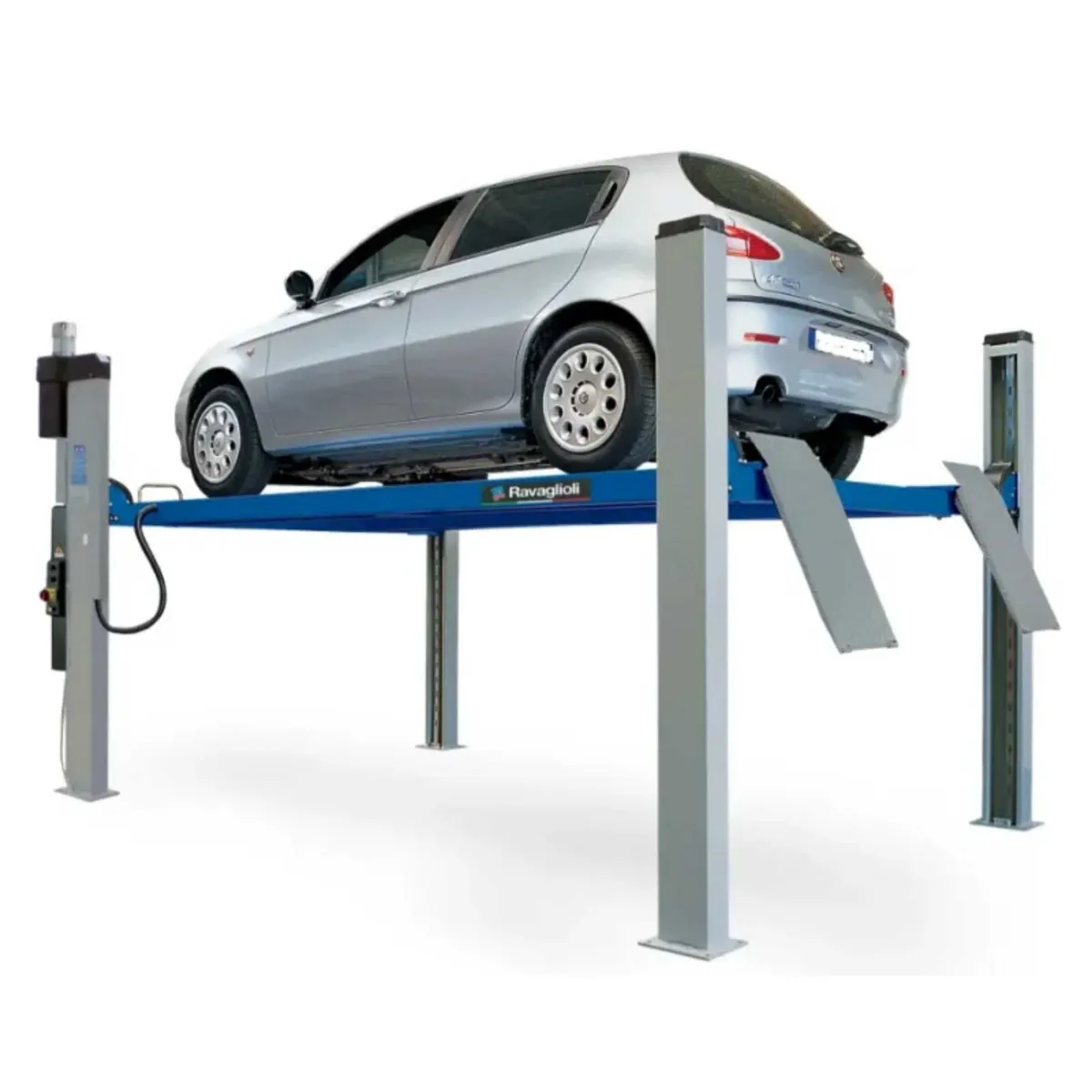 Ravaglioli 5 Ton 4 Post Car Flat Platform Lift - Image 1