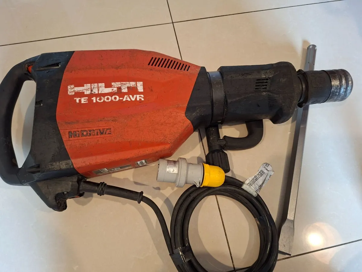 Hilti TE 1000-Avr Hi Drive Breaker 110v - Image 4