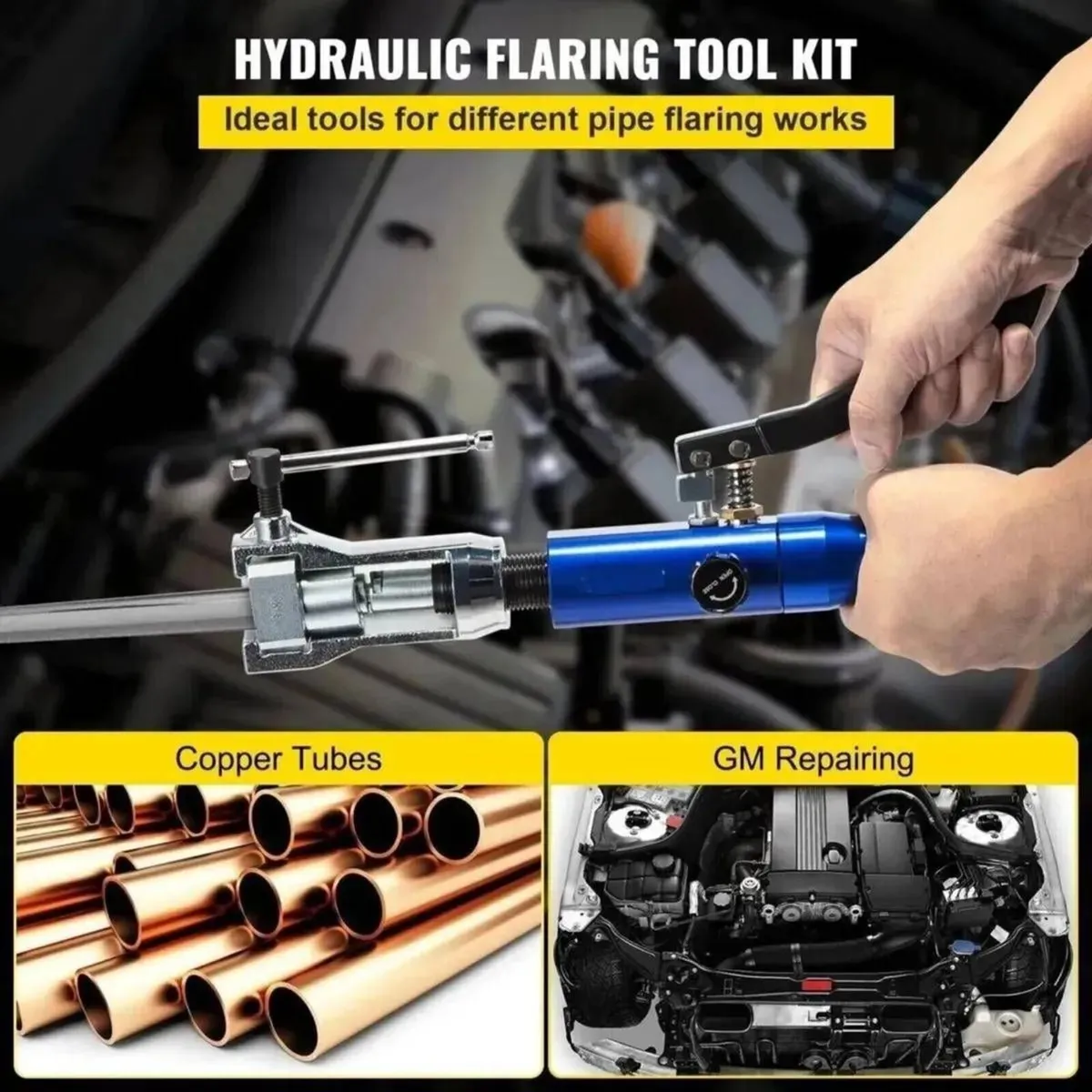30-Piece Hydraulic Flaring Tool Kit for Brake Pipe - Image 2