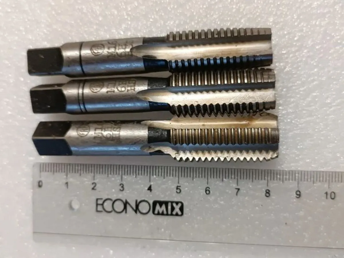 M16x2 DIN 352 Straight Flute Tap HSS set of three - Image 4