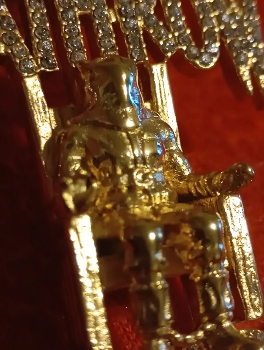 Death row records pendant and chain tupac - Image 2