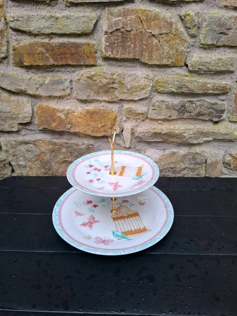 2 tiers cake stand - Image 2