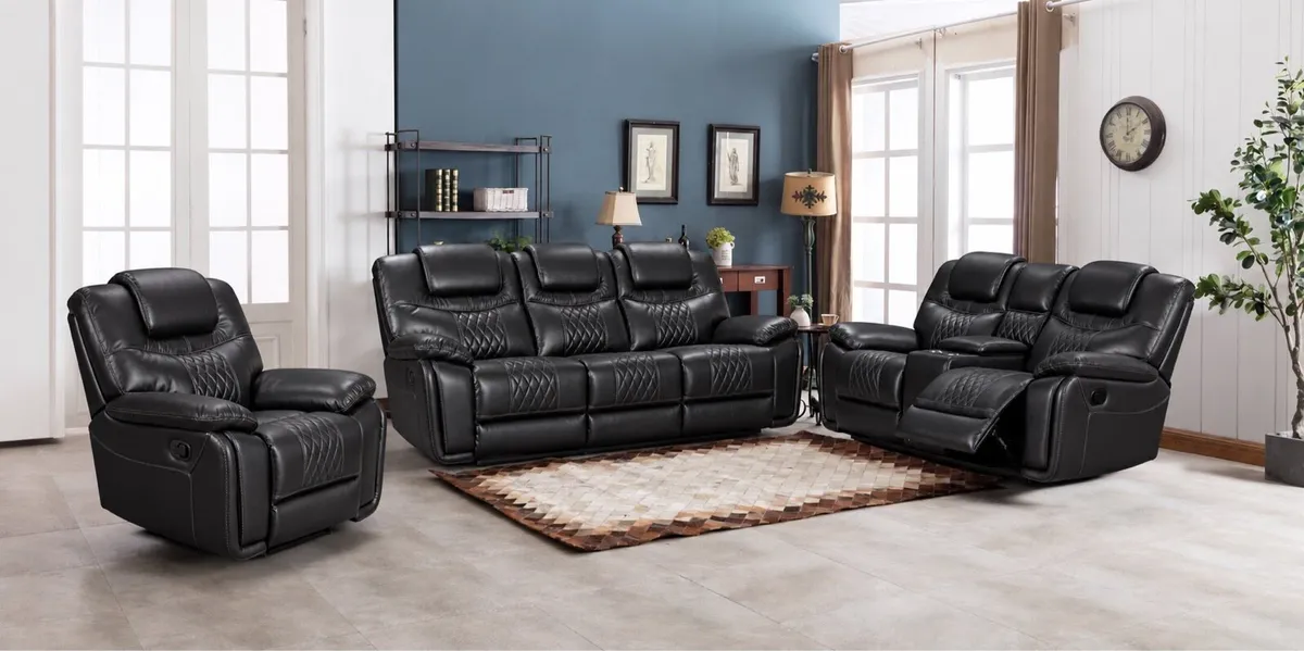 New Leather Santiago Sofa Range - Image 1