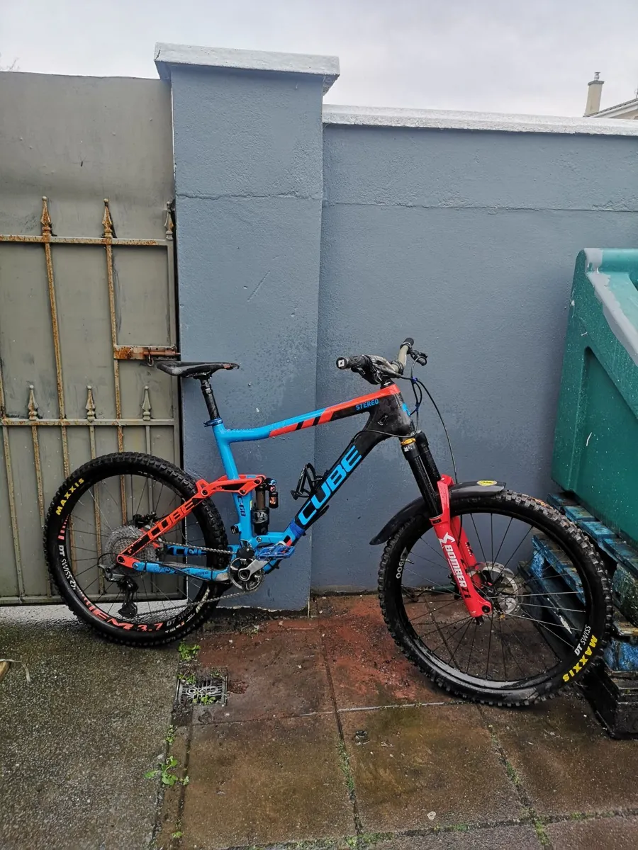Enduro mtb bike (2016 Cube Stereo 160 C:68 Action) - Image 2