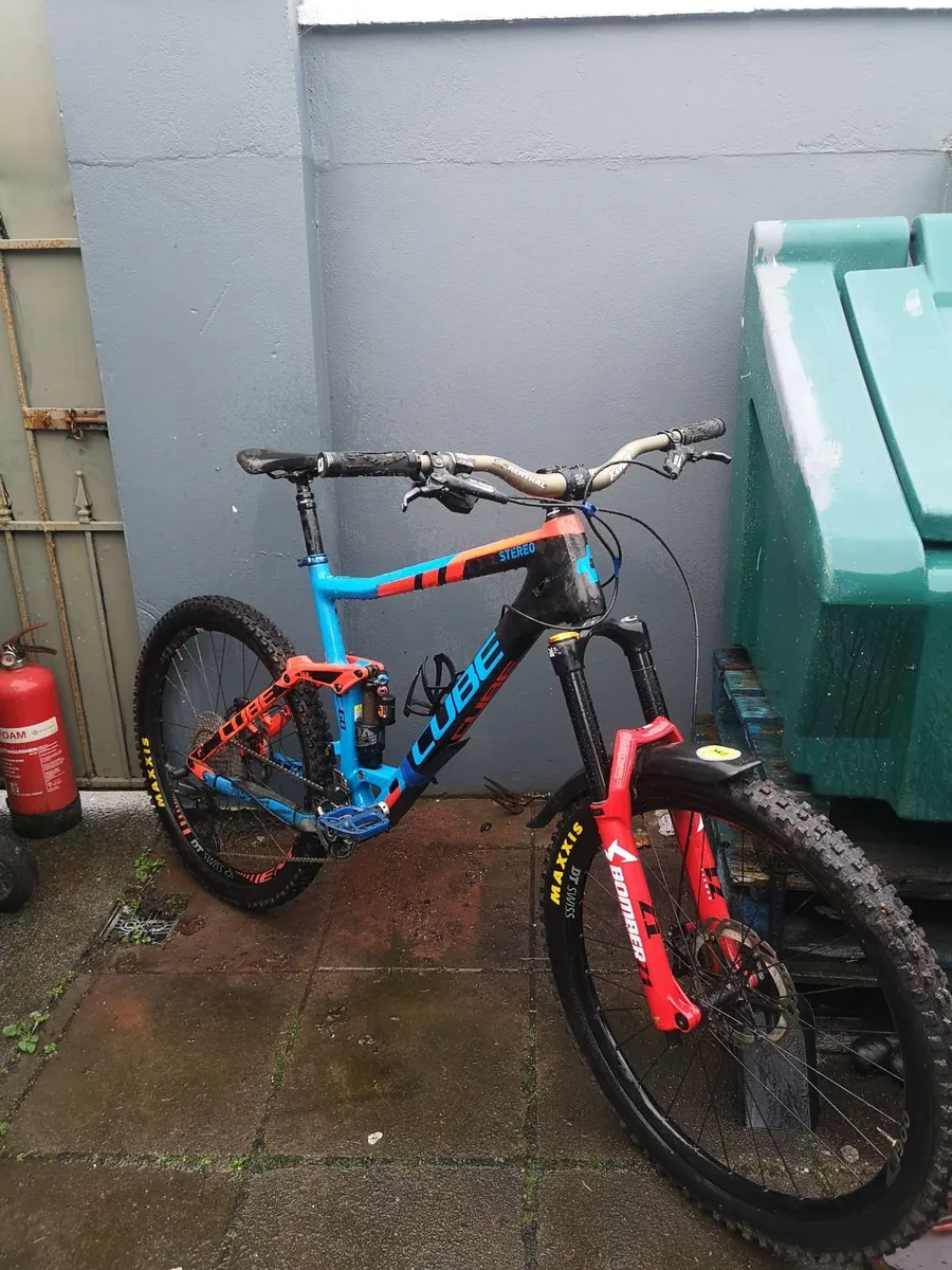 Enduro mtb bike (2016 Cube Stereo 160 C:68 Action) - Image 3
