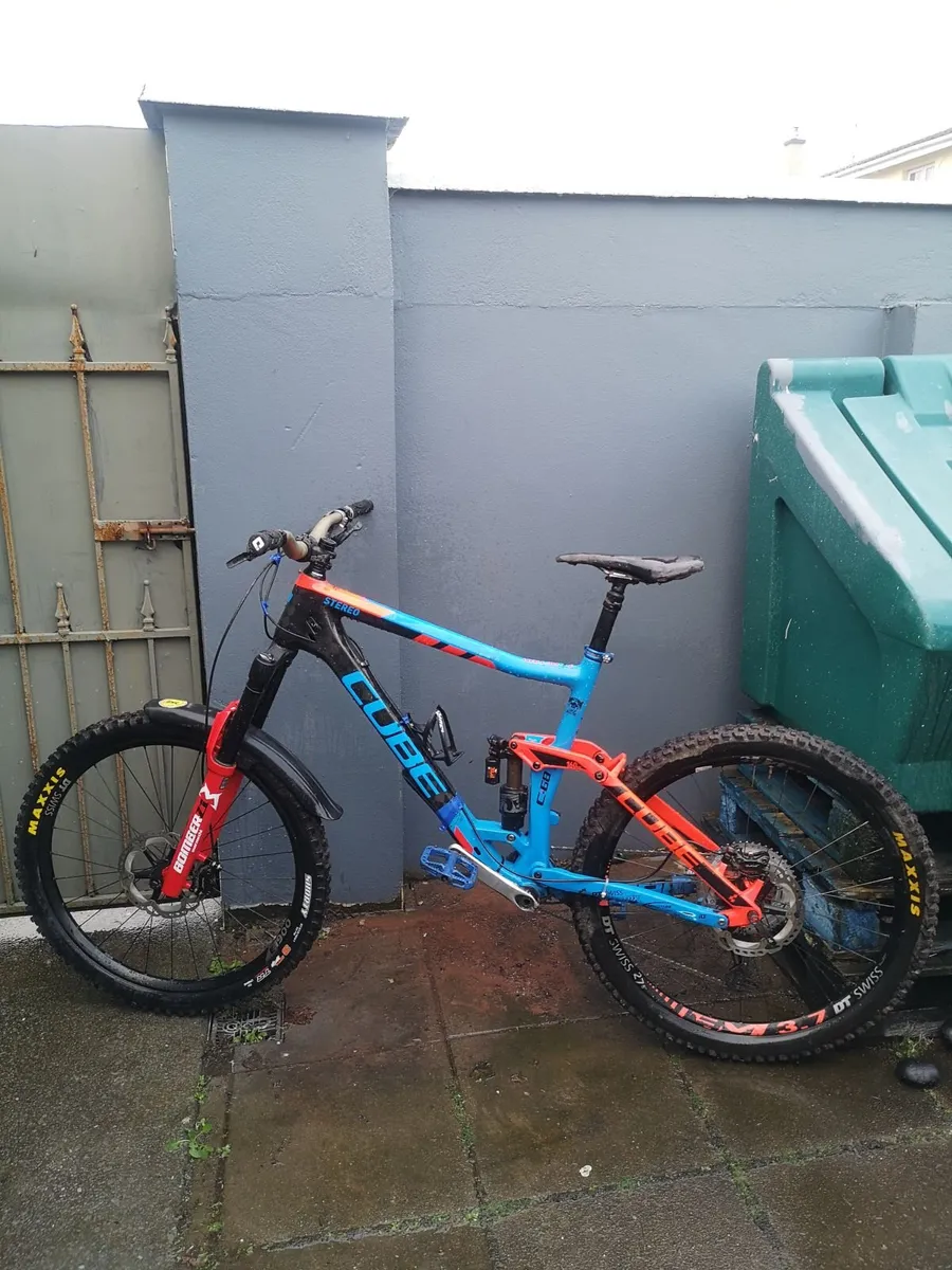 Enduro mtb bike (2016 Cube Stereo 160 C:68 Action) - Image 1